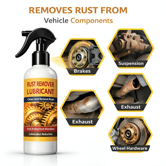 Multi-Purpose Rust Remover & Lubricant Spray (Pack of 3)